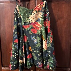 Beautiful Sezane navy floral mini sundress 46 12 14